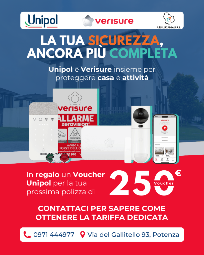 Unipol e Verisure copertina